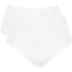 Weiße Mey Basic-Slips aus Baumwolle für Damen Größe XL 2-teilig 