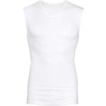 Reduzierte Weiße V-Ausschnitt Herrenmuskelshirts & Herrenachselshirts aus Polyamid für den für den Sommer 