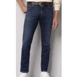 Blaue Unifarbene Meyer Slim Fit Jeans aus Denim für Herren Größe M Weite 30, Länge 30 