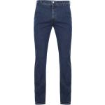 Dunkelblaue Unifarbene Meyer 5-Pocket Jeans aus Denim für Herren Größe XL 