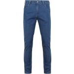 Blaue Unifarbene Meyer Slim Fit Jeans aus Denim für Herren 