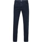 Marineblaue Unifarbene Meyer 5-Pocket Jeans aus Denim für Herren 