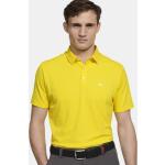 Gelbe Unifarbene Sportliche Meyer V-Ausschnitt Herrenpoloshirts & Herrenpolohemden aus Jersey Größe 4 XL 