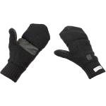 Schwarze Max Fuchs MFH Fingerlose Kinderhandschuhe & Halbfinger-Handschuhe für Kinder mit Klettverschluss aus Polyester für den für den Winter 