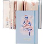 Reduzierte Blaue Romantische Tagebücher aus Papier 