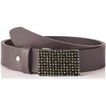 Reduzierte Violette MGM Ledergürtel mit Schnalle aus Leder für Damen Größe XL Länge 100 