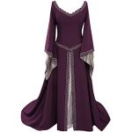 Violette Mittelalterkleider für Damen 