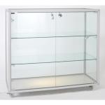 Ausstellungsvitrinen aus Glas abschließbar Breite 50-100cm, Tiefe 0-50cm 