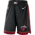 Miami Heat Icon Edition Nike NBA Swingman Shorts für Herren - Schwarz