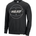 Reduzierte Schwarze Nike Dri-Fit Miami Heat Herrensweatshirts Größe XL 