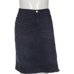 Reduzierte Marineblaue Mia Moda Sommerröcke für Damen Übergrößen für den für den Sommer 