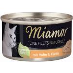 Miamor Feine Filets Katzenfutter nass mit Huhn 