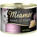Miamor Feine Filets Katzenfutter mit Huhn 