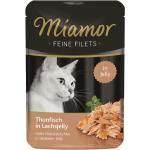 Reduziertes Miamor Feine Filets Katzenfutter nass mit Huhn 