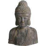 Graue Asiatische 54 cm Buddha Figuren 