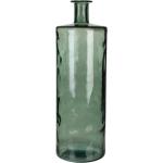 Mica Decorations Guan Glasflasche - H75 x D 25 cm - Recyceltes Glas - Grün - grün Glas 147658