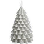 Beige 9 cm Mica Decorations Runde LED-Weihnachtsbäume 