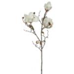 Mica künstliche Magnolia weiß, 88 cm Weiß (GLO660754667)
