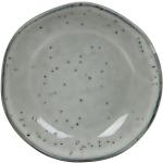 Weiße Moderne Mica Decorations Runde Teller 14 cm aus Keramik mikrowellengeeignet 