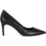 Schwarze Elegante Michael Kors Flex Spitze High Heels & Stiletto-Pumps aus Leder für Damen Größe 37,5 mit Absatzhöhe 7cm bis 9cm 