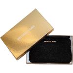 Goldene Michael Kors Giftables Clutches mit Glitzer aus Leder für Damen klein 