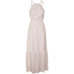 Weiße Michael Kors Maxi Sommerkleider mit Reißverschluss aus Baumwolle für Damen Größe S 