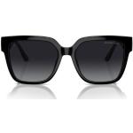 Schwarze Michael Kors Karlie Sonnenbrillen polarisiert aus Kunststoff 