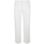 Reduzierte Weiße Michael Kors Hüftjeans & Low Waist Jeans mit Reißverschluss aus Baumwolle für Damen Größe S 
