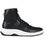 Schwarze Michael Kors High Top Sneaker & Sneaker Boots mit Schnürsenkel aus Rindsleder Gefüttert für Herren Größe 40,5 für den für den Winter 