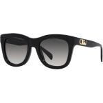 Schwarze Michael Kors Quadratische Sonnenbrillen mit Sehstärke aus Kunststoff für Damen 