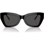 Schwarze Michael Kors Cateye Sonnenbrillen aus Kunststoff für Damen 