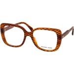 Orange Vollrand Brillen aus Kunststoff für Damen 