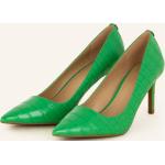 Grüne Michael Kors Spitze Pfennigabsatz High Heels & Stiletto-Pumps aus Leder für Damen Größe 39 