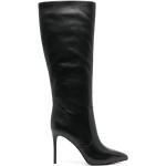 Schwarze Michael Kors High-Heel Stiefel aus Leder für Damen Größe 36 