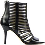 Schwarze Michael Kors High Heel Stiefeletten & High Heel Boots aus Leder für Damen Größe 36 