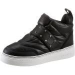 Reduzierte Schwarze Michael Kors High Top Sneaker & Sneaker Boots mit Nieten mit Reißverschluss in Normalweite aus Textil leicht für Damen Größe 37 