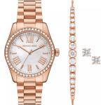Michael Kors Uhr - Lexington Three-Hand Stainless Steel Watch and - Gr. unisize - in Gold - für Damen