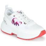 Weiße Michael Kors Michael Kors MICHAEL Low Sneaker für Kinder Größe 29 mit Absatzhöhe 3cm bis 5cm 