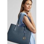 MICHAEL Michael Kors Shopper mit Allover-Logo-Muster Modell 'RUTHIE' (One Size Marine)