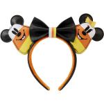 Mickey Mouse - Disney Haarreifen - Loungefly - Minnie & Mickey Candy Corn - für Damen - multicolor - Lizenzierter Fanartikel