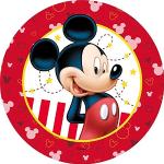 Mickey Mouse Runde Tortenaufleger 20CM - Geburtsta