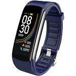 MicLee Damen Herren Fitness Armband Smartwatch mit Pulsmesser Fitness Tracker 0,96’’ Farbbildschirm Fitness Uhr Wasserdicht IP67 Aktivitätstracker Schrittzähler Sportuhr Pulsuhren für iOS Android