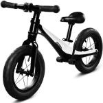 Micro Laufrad Balance Bike deluxe pro schwarz/weiß Sale