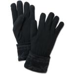 Reduzierte Schwarze TCHIBO Damenhandschuhe aus Polyester Größe 6.5 für den für den Winter 