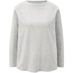 Reduzierte Graue Melierte TCHIBO Damensweatshirts aus Fleece Größe S 
