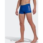 Reduzierte Royalblaue Sportliche adidas Boxer-Badehosen für Herren Größe M 