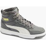 Graue Puma Rebound High Top Sneaker & Sneaker Boots für Herren 