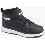 Schwarze Puma Rebound High Top Sneaker & Sneaker Boots mit Klettverschluss für Herren 