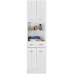 Weiße Moderne Held Möbel Küchenhochschränke aus Kunststoff mit Schublade Breite 150-200cm, Höhe 150-200cm, Tiefe 0-50cm 