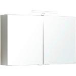 Weiße Minimalistische Held Möbel Spiegelschränke aus Metall Breite 0-50cm, Höhe 0-50cm, Tiefe 0-50cm 